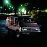 Dodge B100 Street Van 1976 года